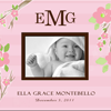 Photo Frames - Monogrammed: Girl Cherry Blossom