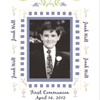 Photo Frames - Name Border: First Communion Boy